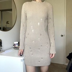 Sweater dress